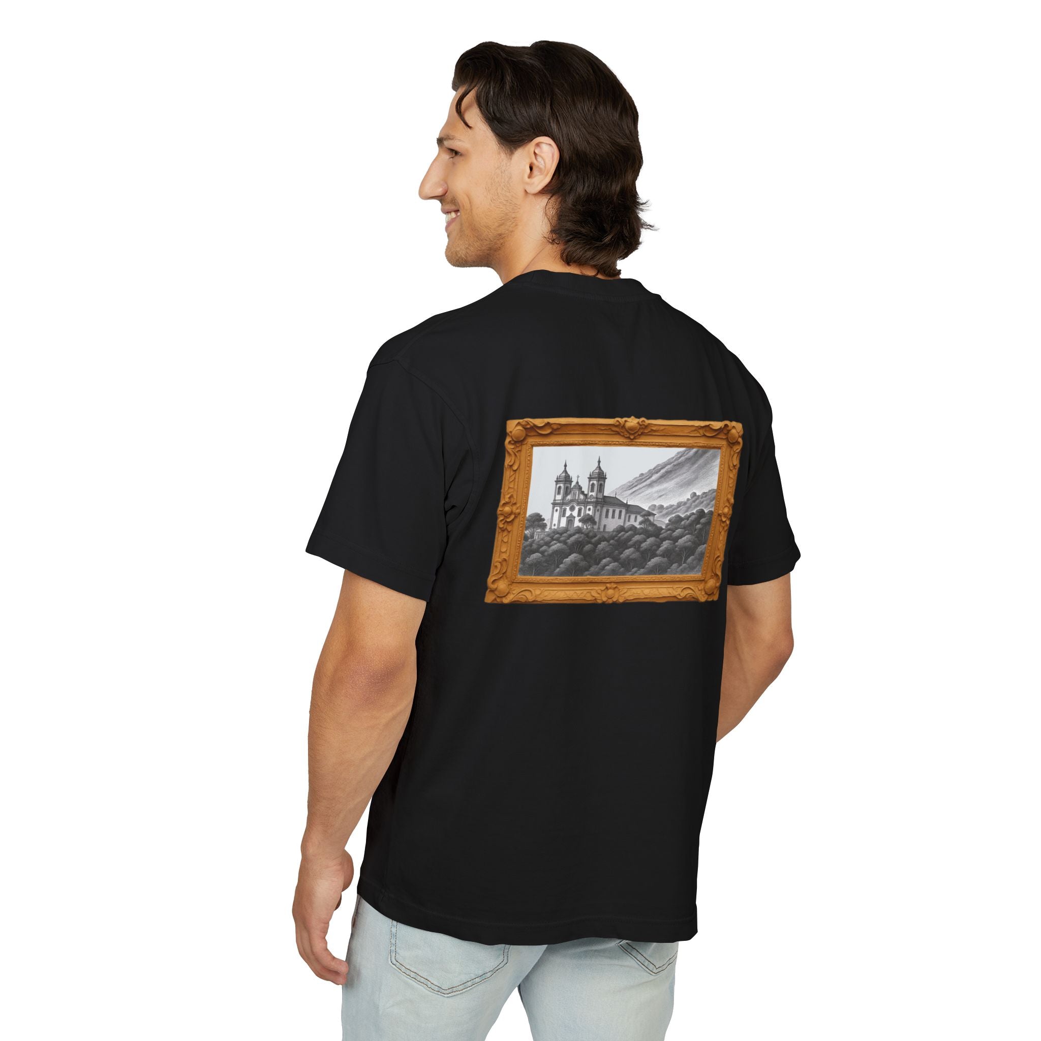 Graphic Tee — Framed Church Paint
