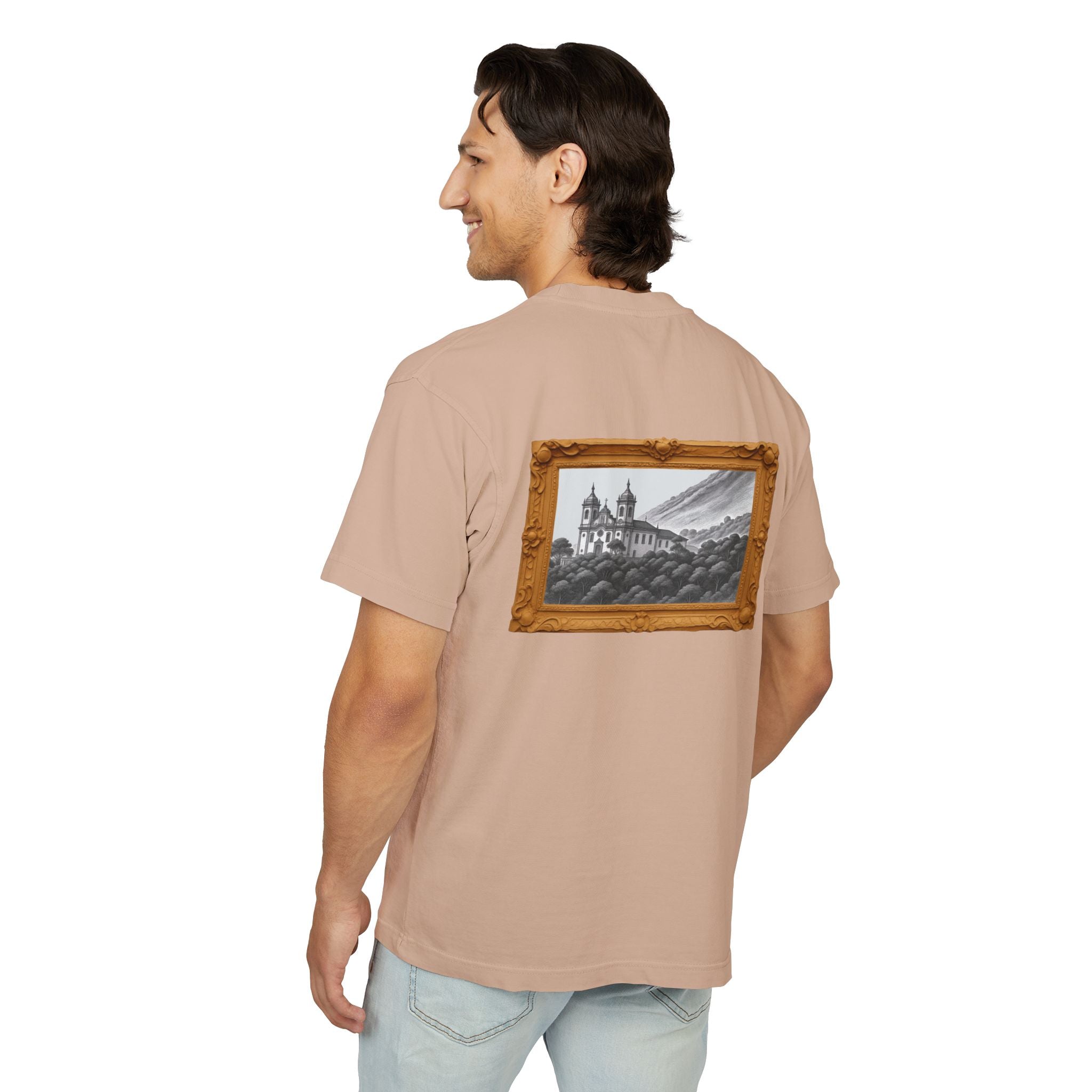 Graphic Tee — Framed Church Paint