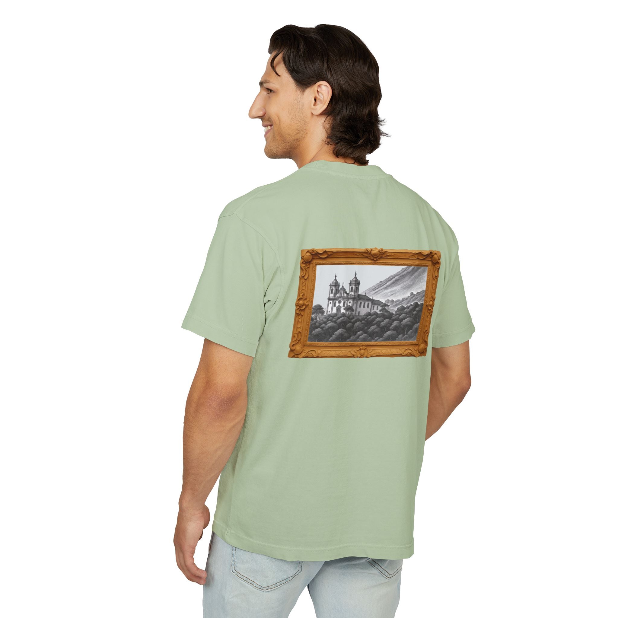 Graphic Tee — Framed Church Paint